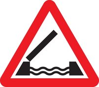 Opening or swing bridge ahead