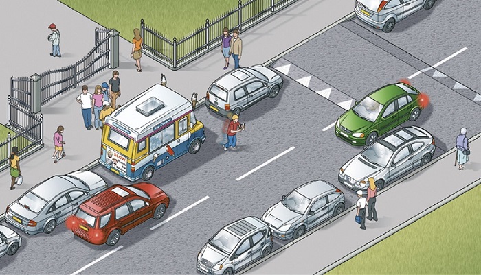 Rule 206: Watch out for children in busy areas