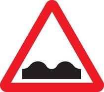 Uneven road